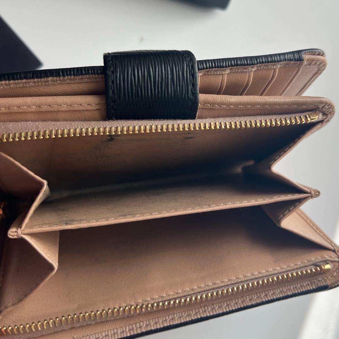 171 極上美品 PRADA プラダ 2つ折り財布
