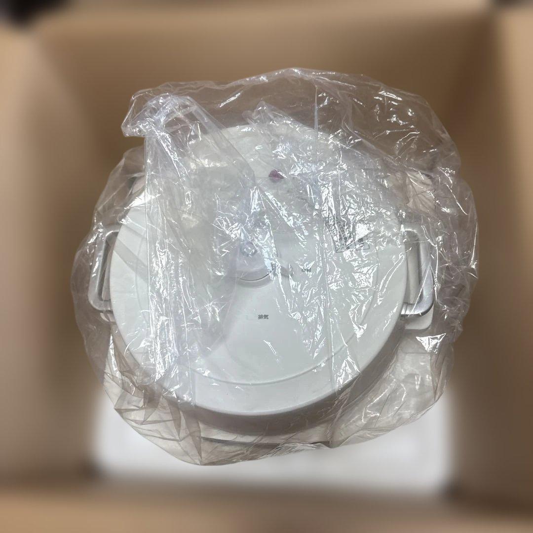 【USED】電気圧力鍋 3L 大容量 ホワイト 圧力鍋 PC-MA3-W