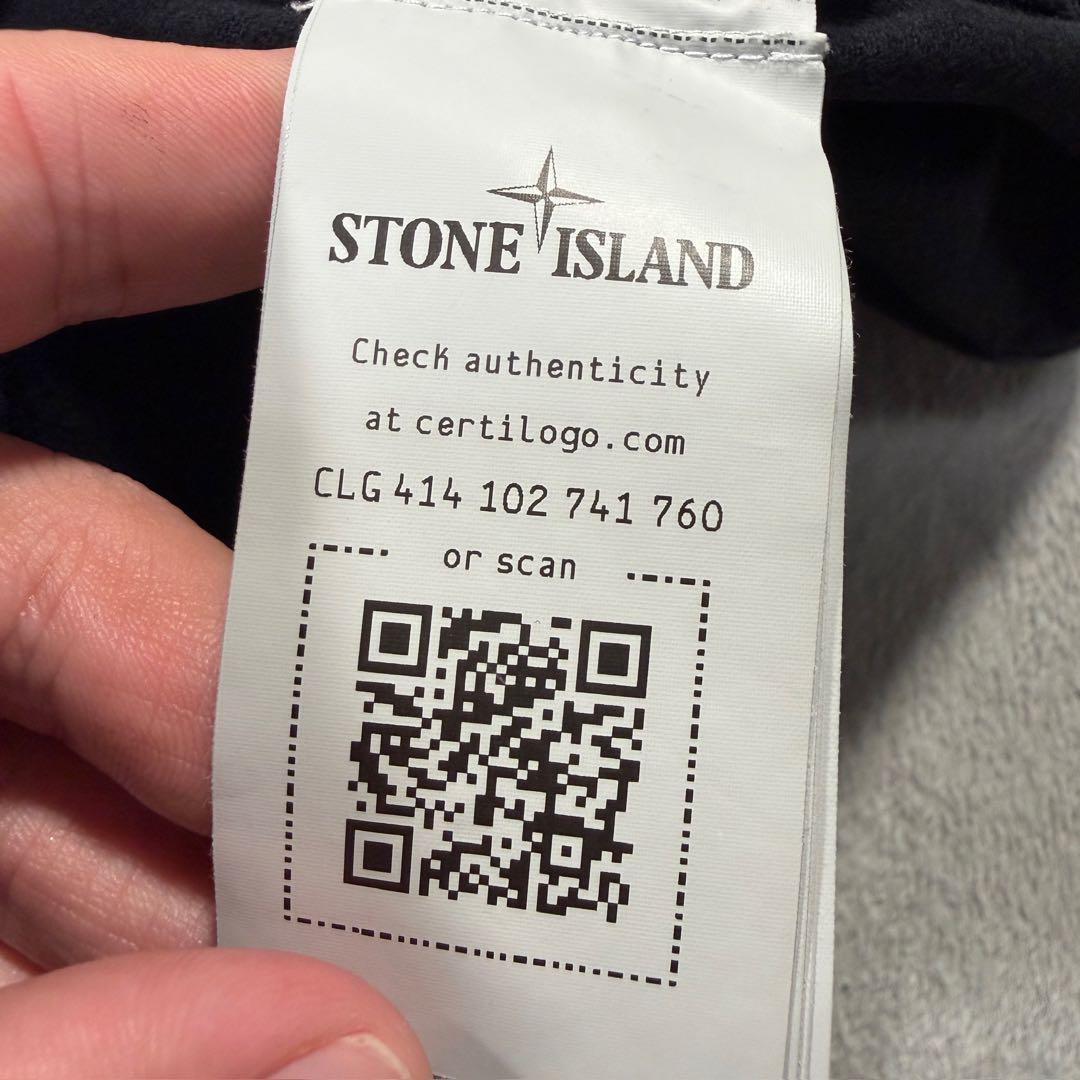 ストーンアイランド　長袖Tシャツ　ロンT ブラック　S 751564450
