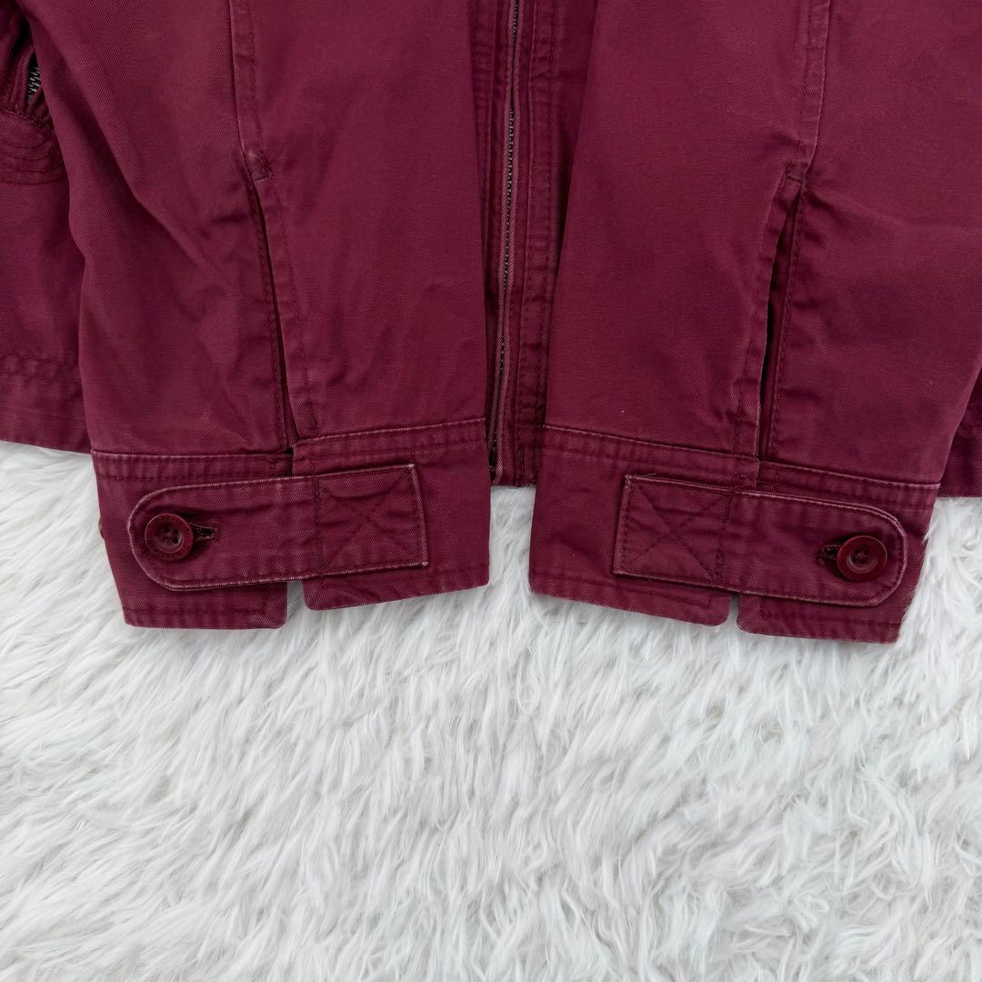 Timberland スイングトップ チンスト付き　ワインレッド M