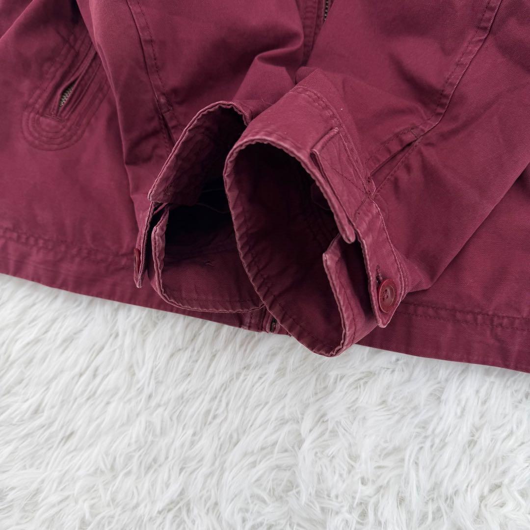 Timberland スイングトップ チンスト付き　ワインレッド M