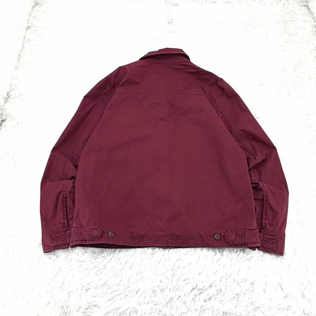 Timberland スイングトップ チンスト付き　ワインレッド M