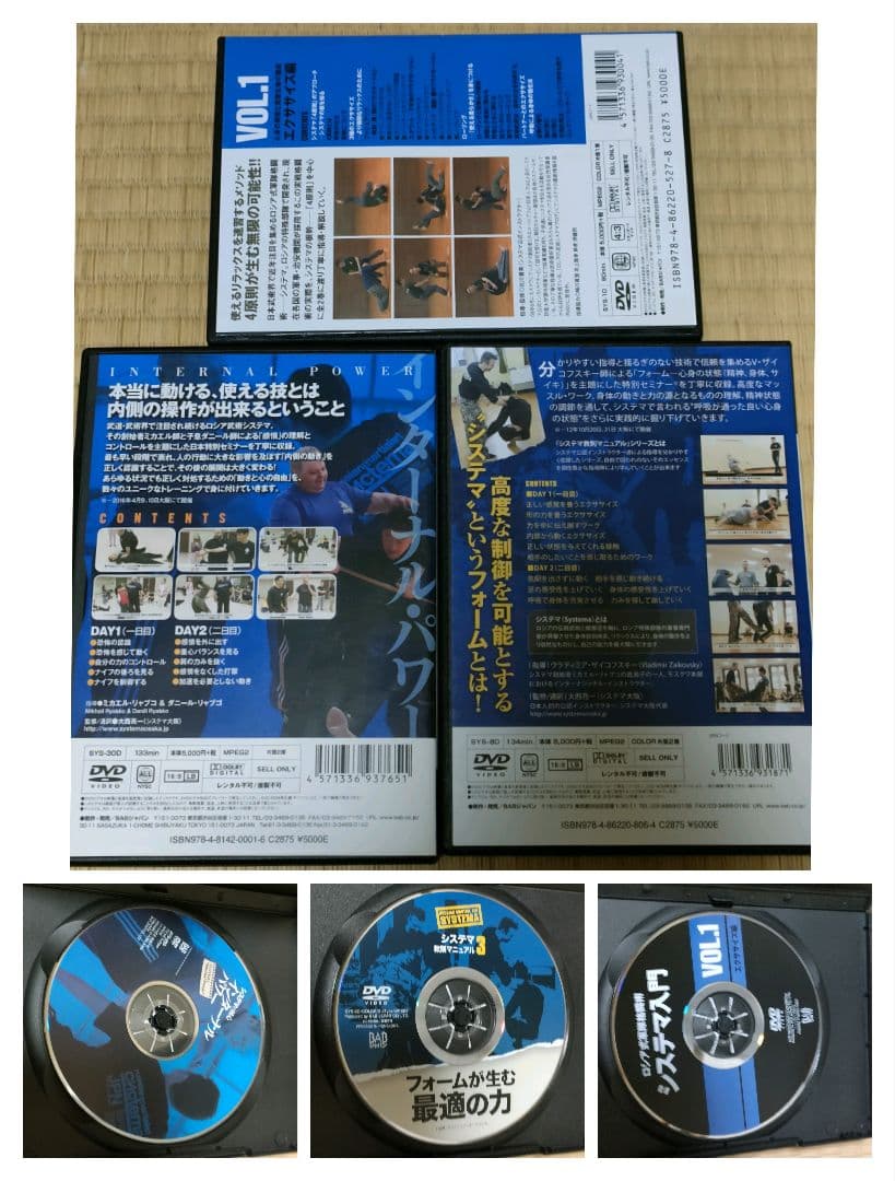 DVD　システマ　教則　武術　武道　格闘術　合気　古武術　軍隊格闘術　北川貴英