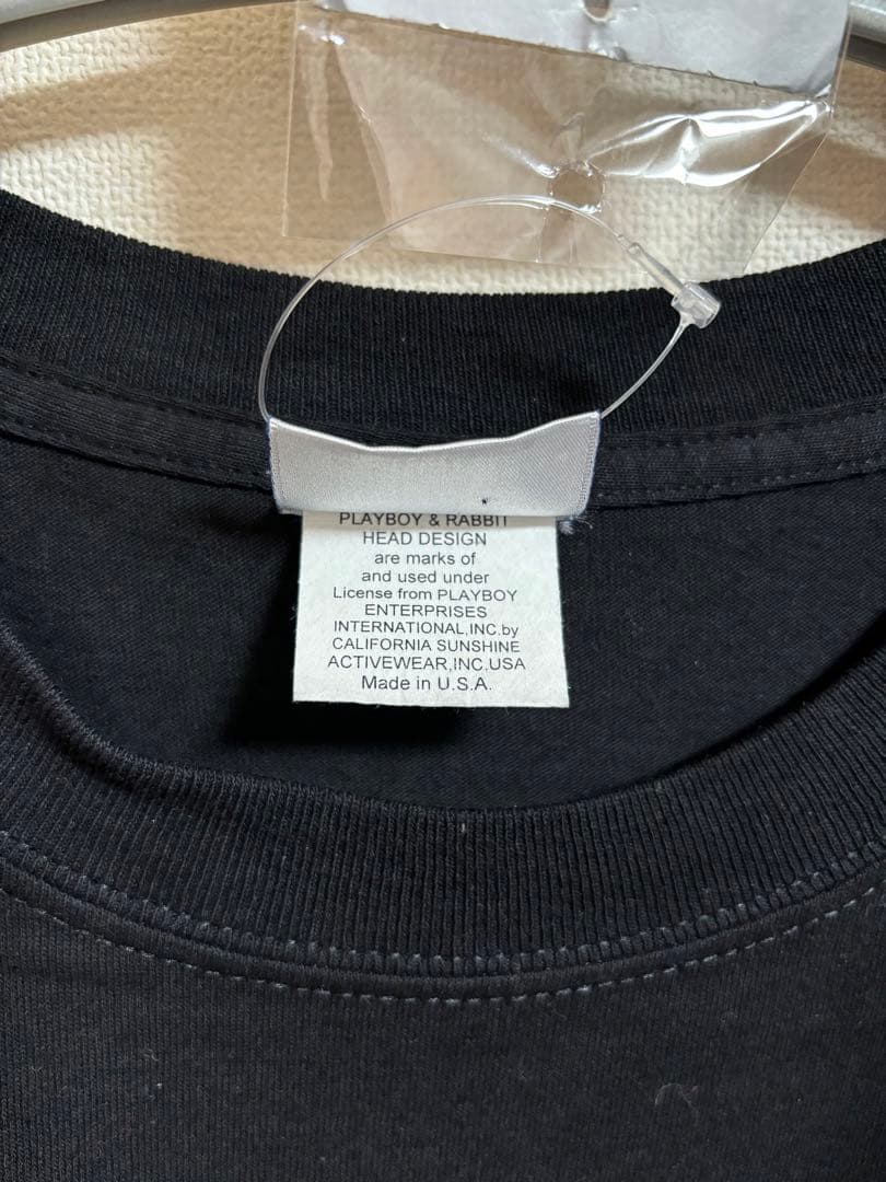 90's PLAYBOY “I READ THE ARTICLES”tee XL