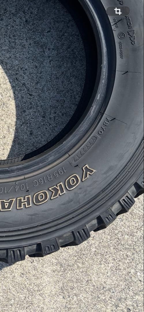 YOKOHAMA ジオランダー　195/R16C 104/102Q 6PR