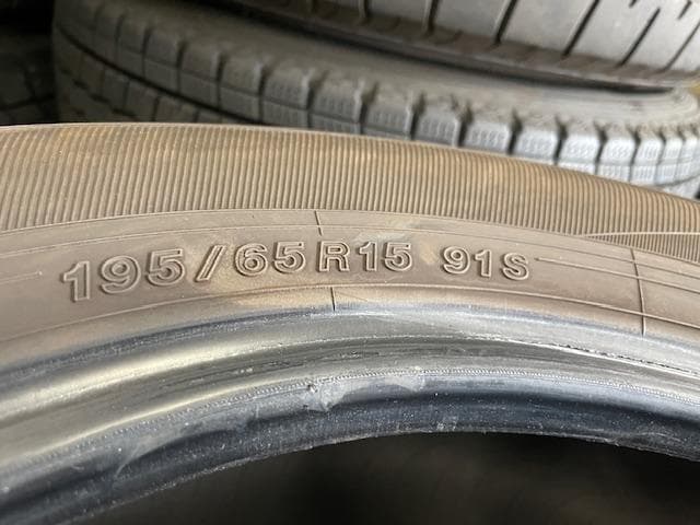 195/65Ｒ15　2本　ヨコハマ　バリ山　送料無料（１部地域除く）