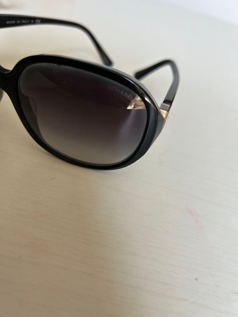 CHANELブラックグラデーションサングラス　5285-A