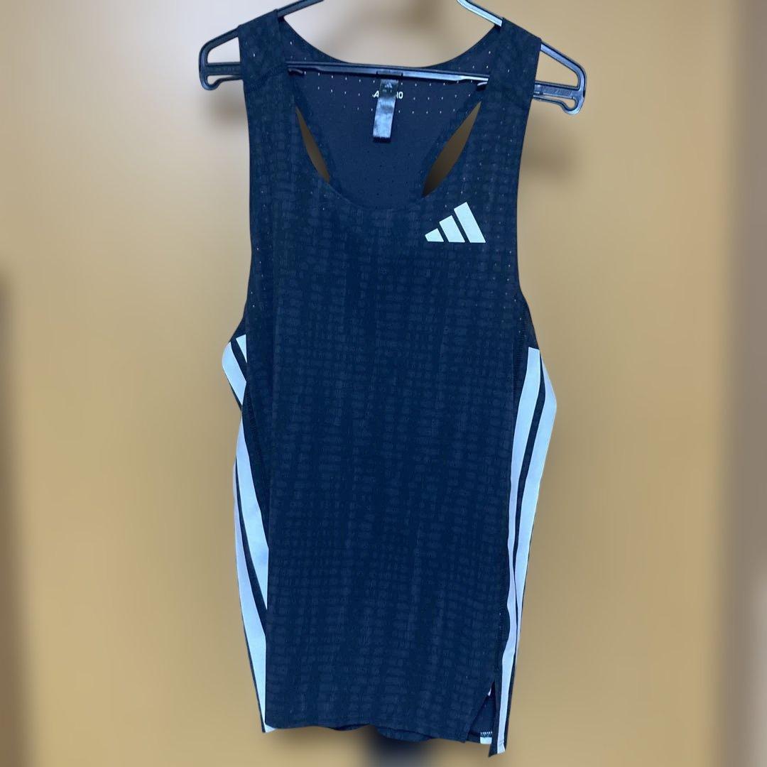 s*a様 adidas ウィンドブレーカー（xs)シングレット(s)タイツ(s)