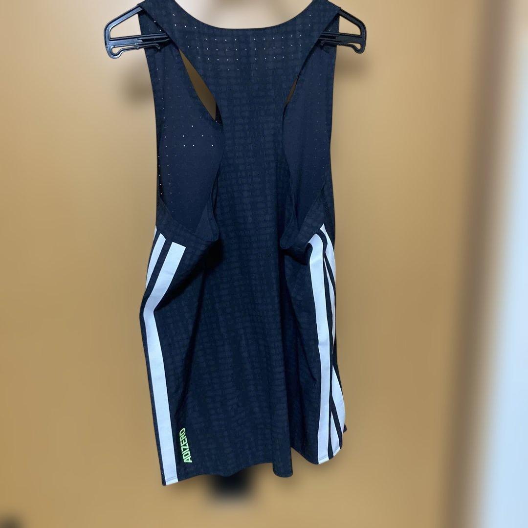 s*a様 adidas ウィンドブレーカー（xs)シングレット(s)タイツ(s)