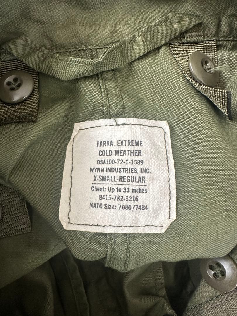 XS-R M-65 PARKA 72年