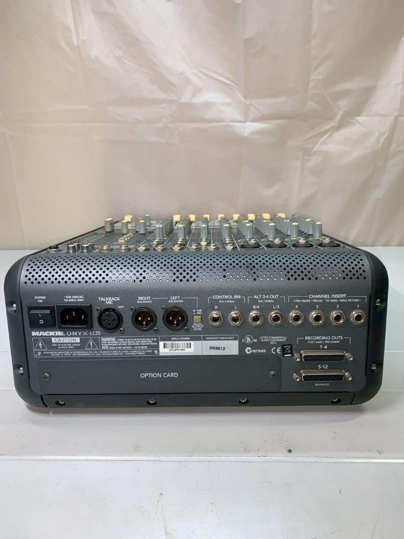 MACKIE / マッキー プレミアム アナログ ミキサー ONYX 1220
