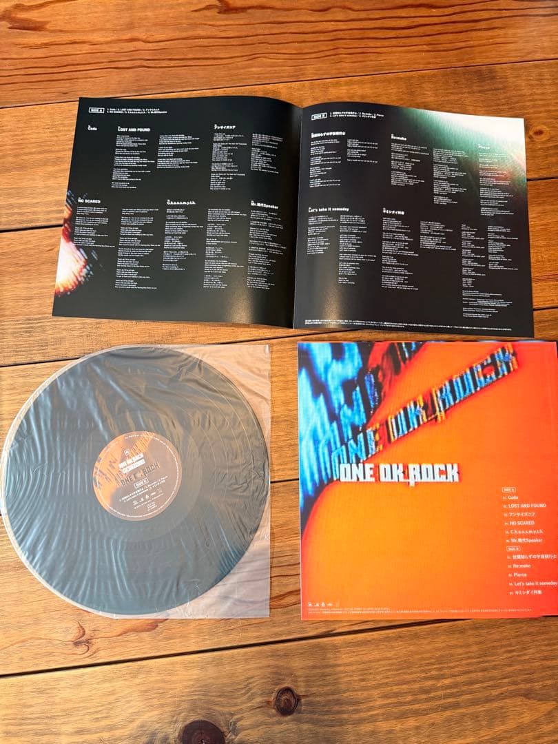 ONE OK ROCK ワンオク　残響リファレンス　 レコード