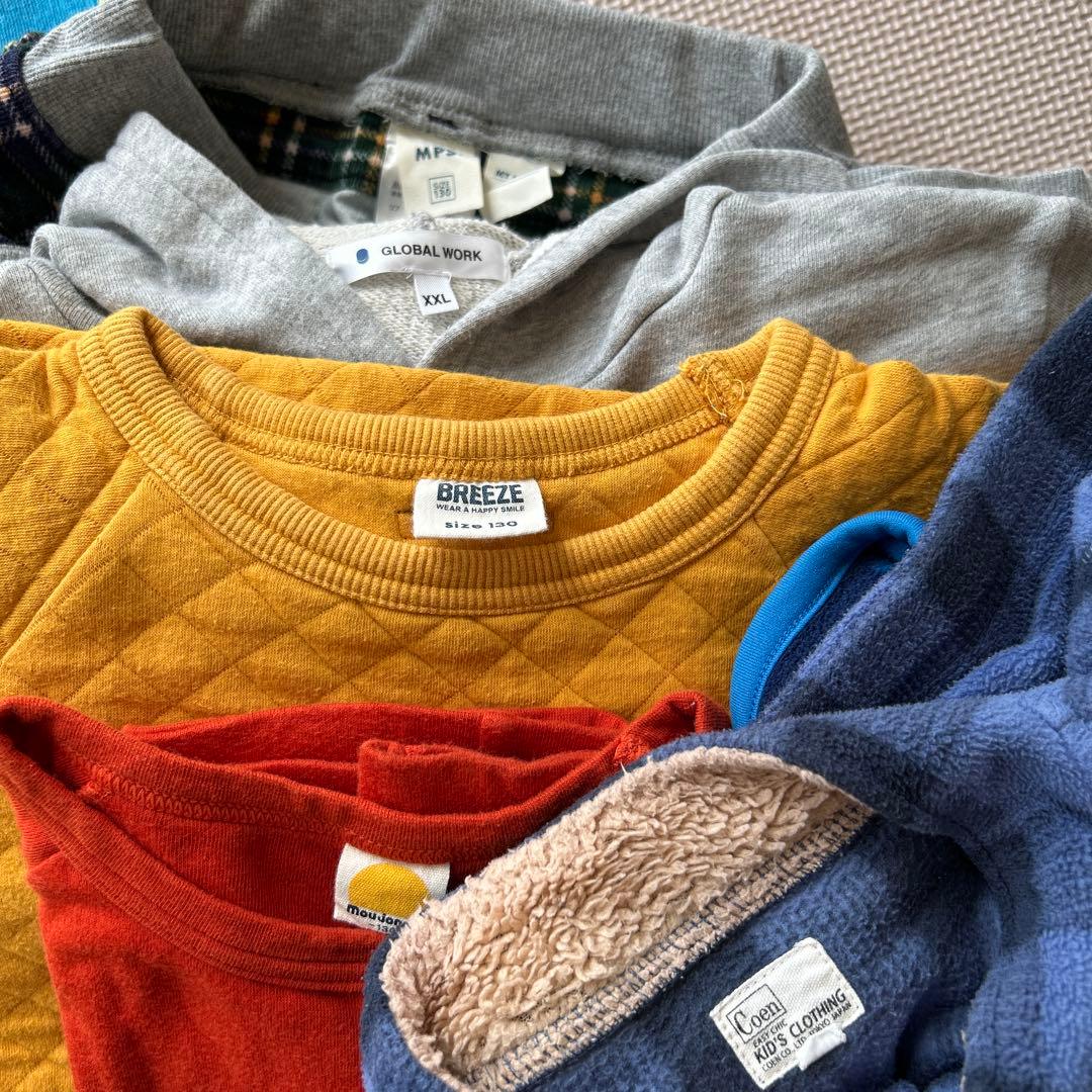 男の子　サイズ130cmまとめ売り　秋　冬