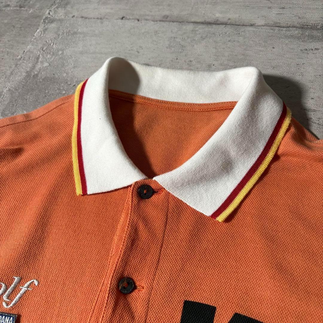 トップス 00s archive DOLCE&GABBANA polo shirt y2k