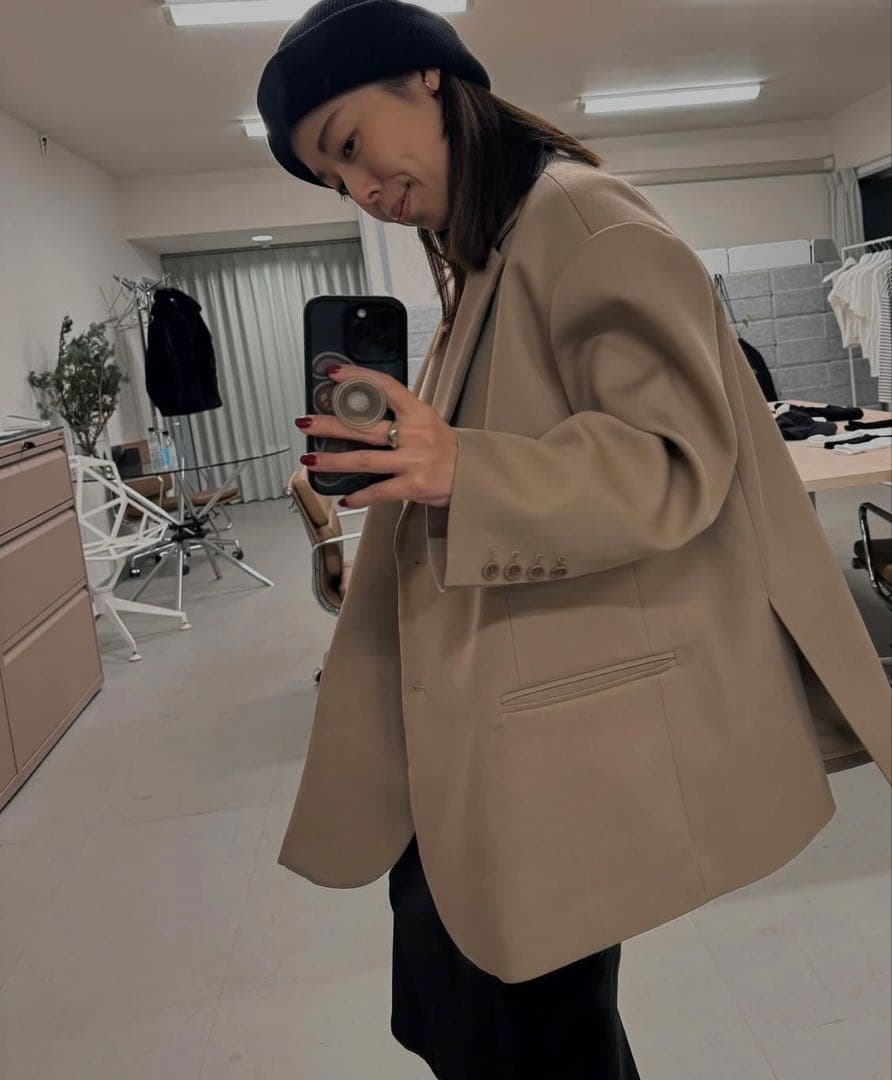 3/6までの出品【thehighlights】jacket beige