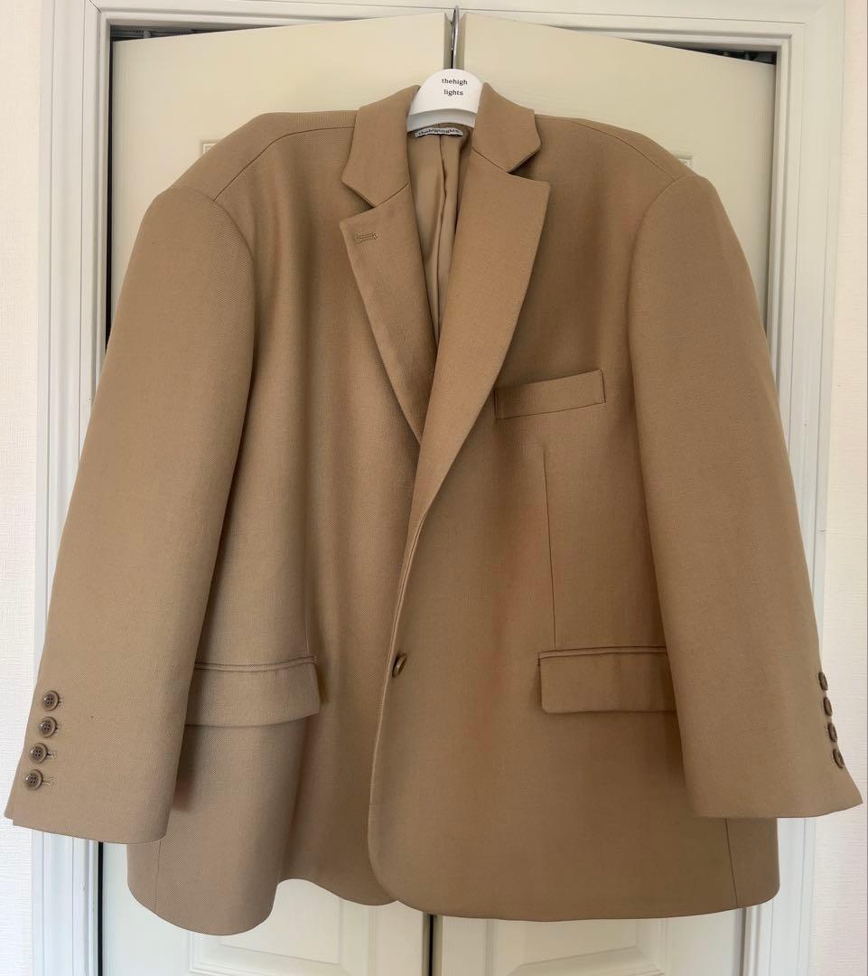 3/6までの出品【thehighlights】jacket beige