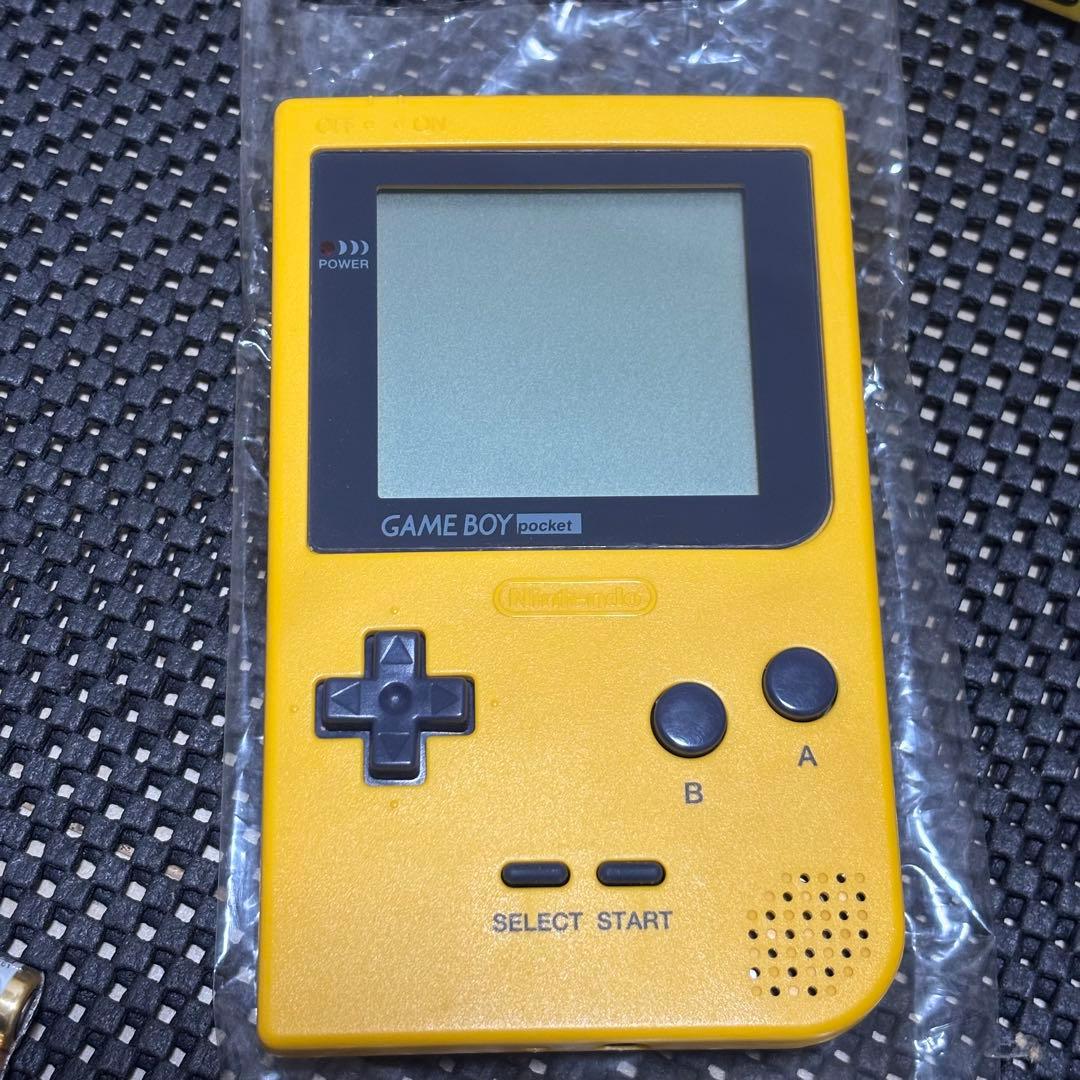 ほぼ新品　ゲームボーイポケット 本体 イエローニンテンドー