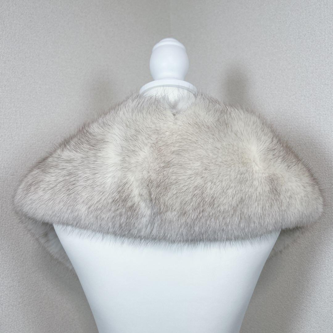 ✨極美品✨　サガフォックス　本毛皮　ショール　マフラー　成人式　振袖　着物