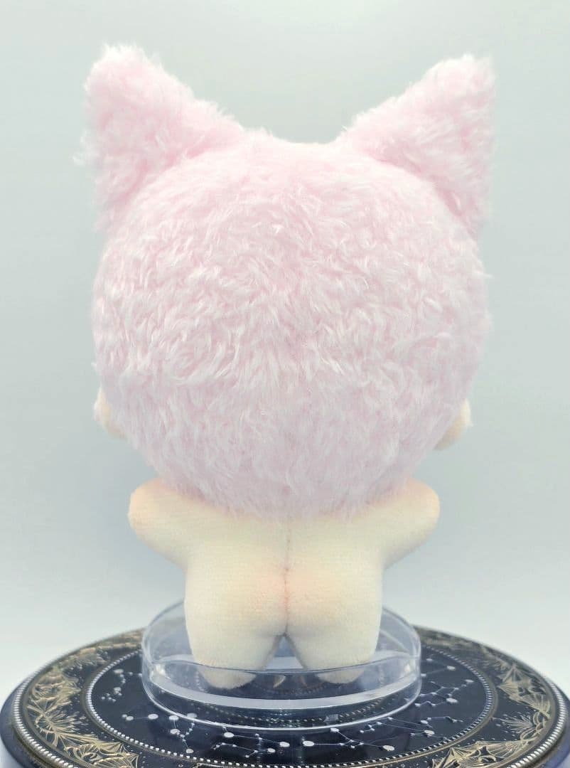 自作 無属性 ぬいぐるみ 桜色の猫くん 10cm