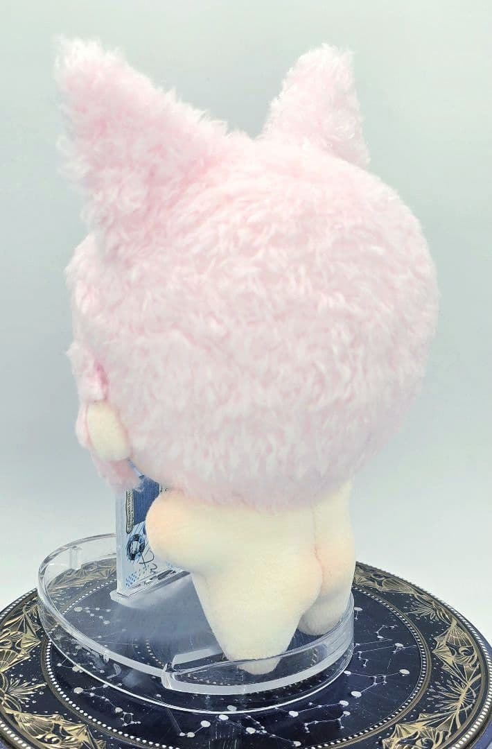 自作 無属性 ぬいぐるみ 桜色の猫くん 10cm
