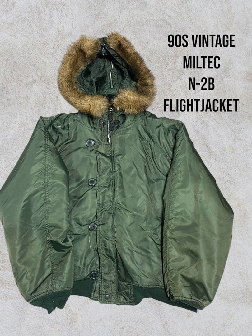 【USA製】 90s ヴィンテージ mil-tec N-2B フライトジャケット