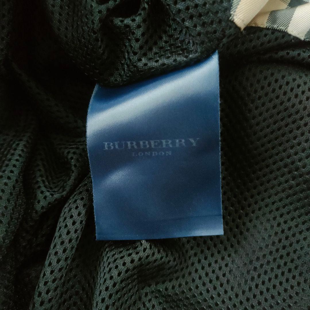 BURBERRY London ブラック スイングトップ M ノバチェック 短丈