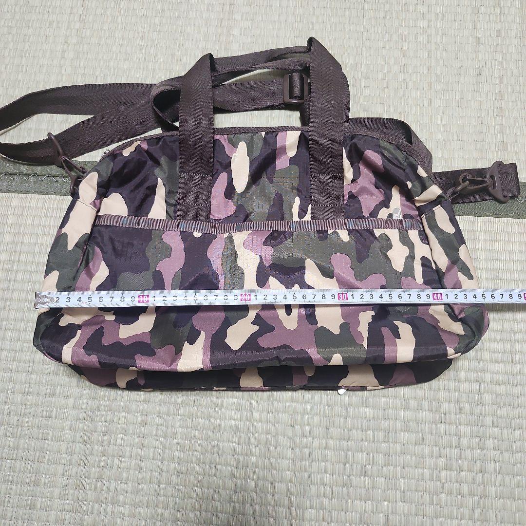 C*i様 LeSportsac 迷彩柄 ボストンバッグ 美品