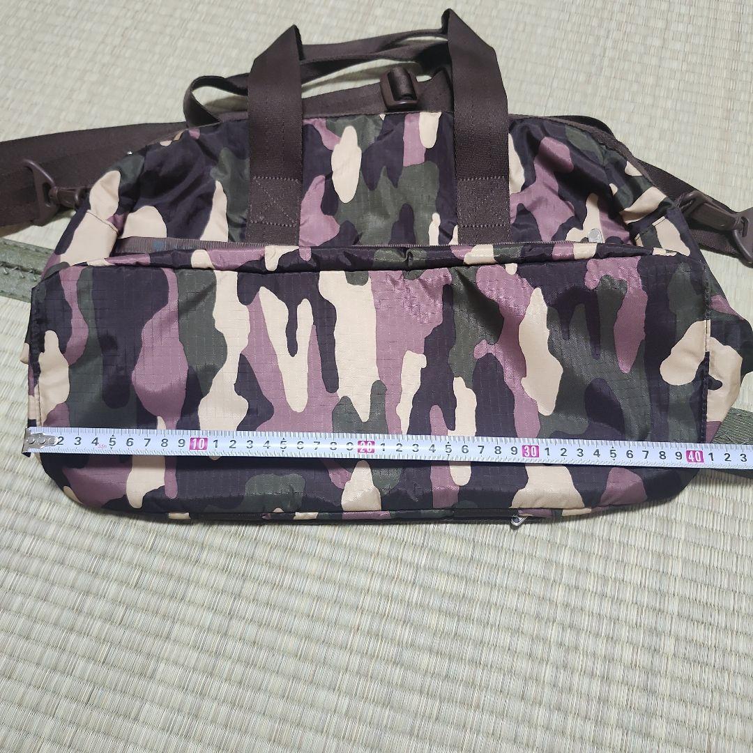 C*i様 LeSportsac 迷彩柄 ボストンバッグ 美品
