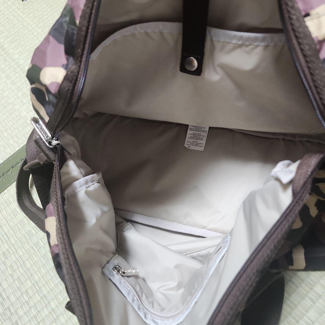 C*i様 LeSportsac 迷彩柄 ボストンバッグ 美品