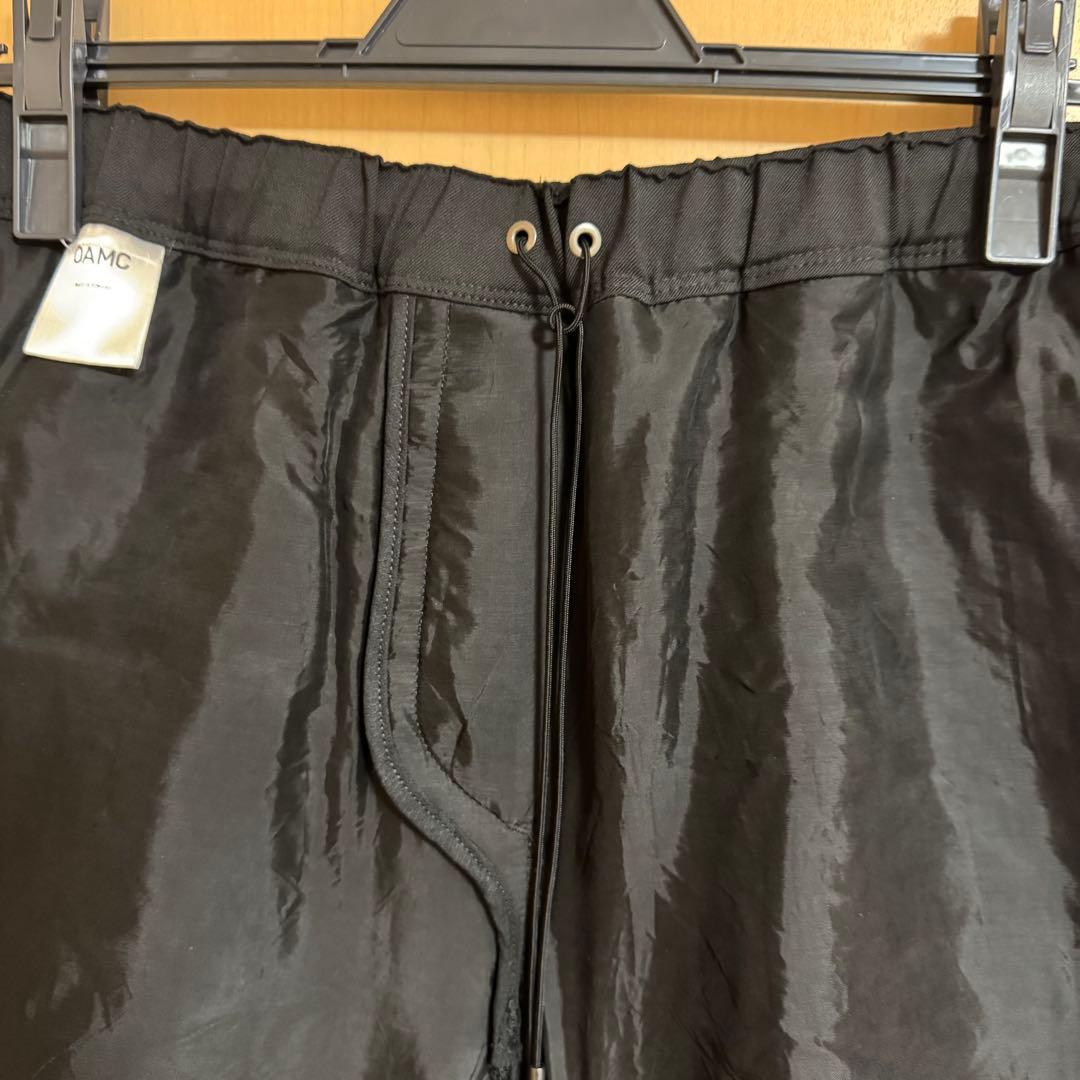るーちゃん様OAMC ドローストリング クロップド パンツ M黒ロンハーマン