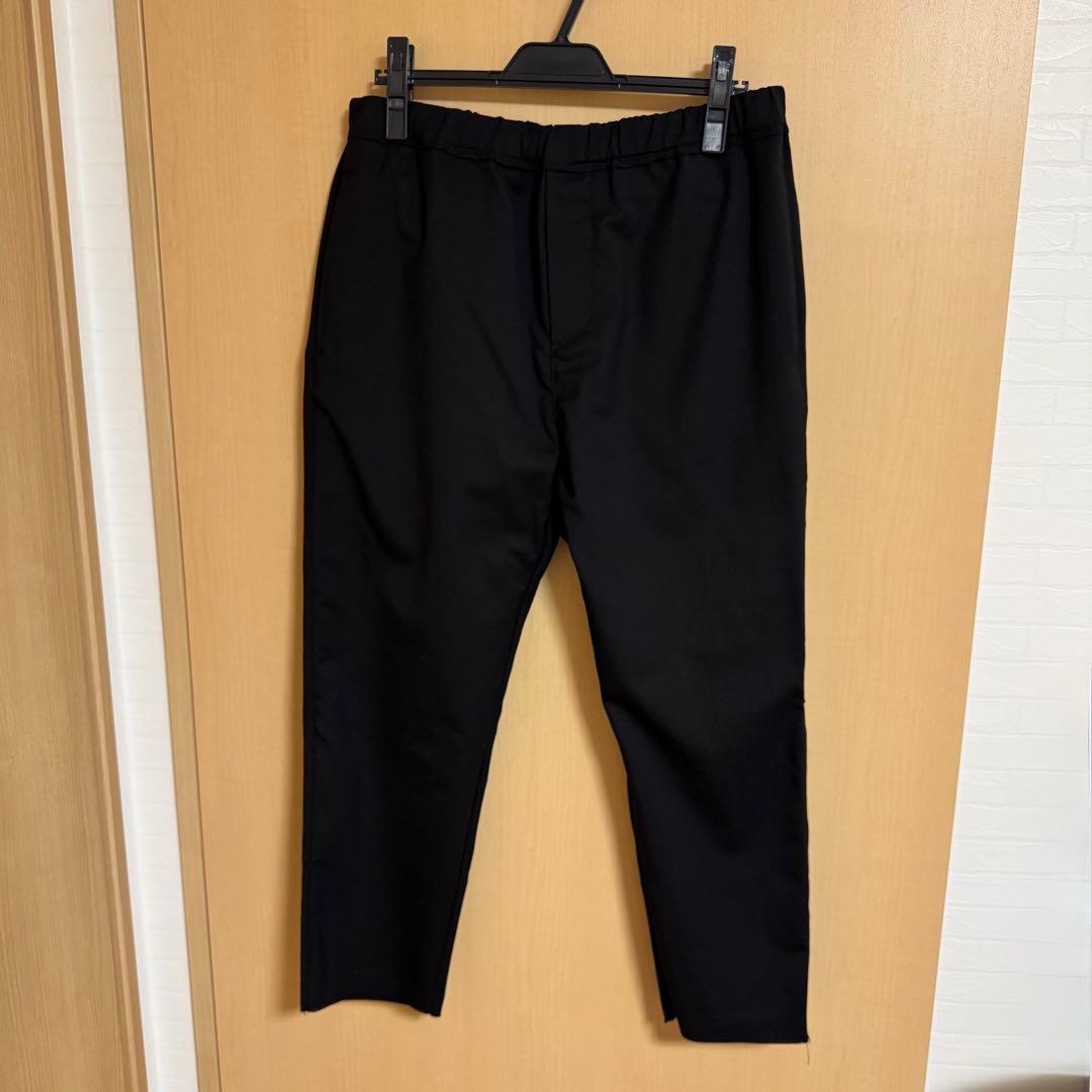 るーちゃん様OAMC ドローストリング クロップド パンツ M黒ロンハーマン