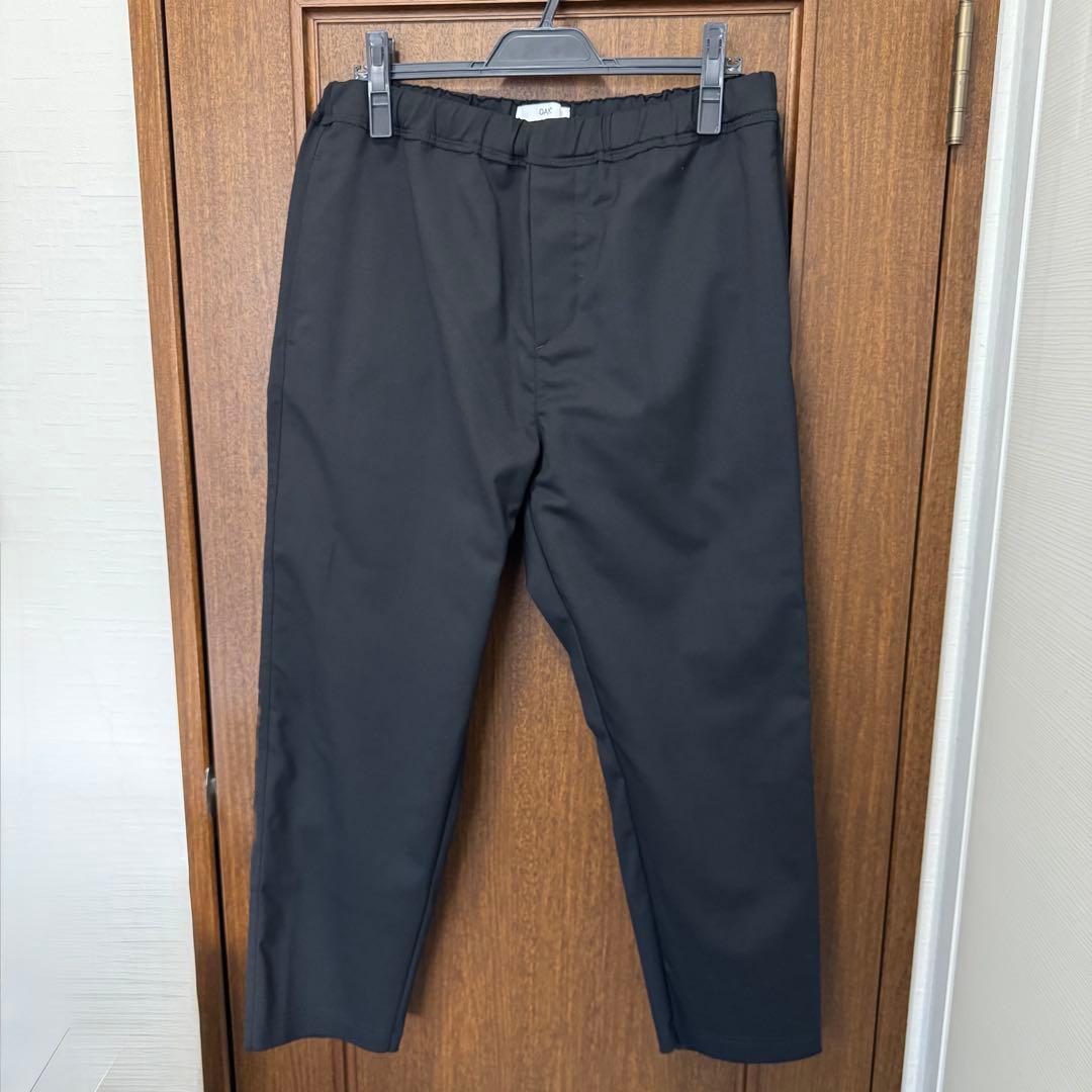 るーちゃん様OAMC ドローストリング クロップド パンツ M黒ロンハーマン