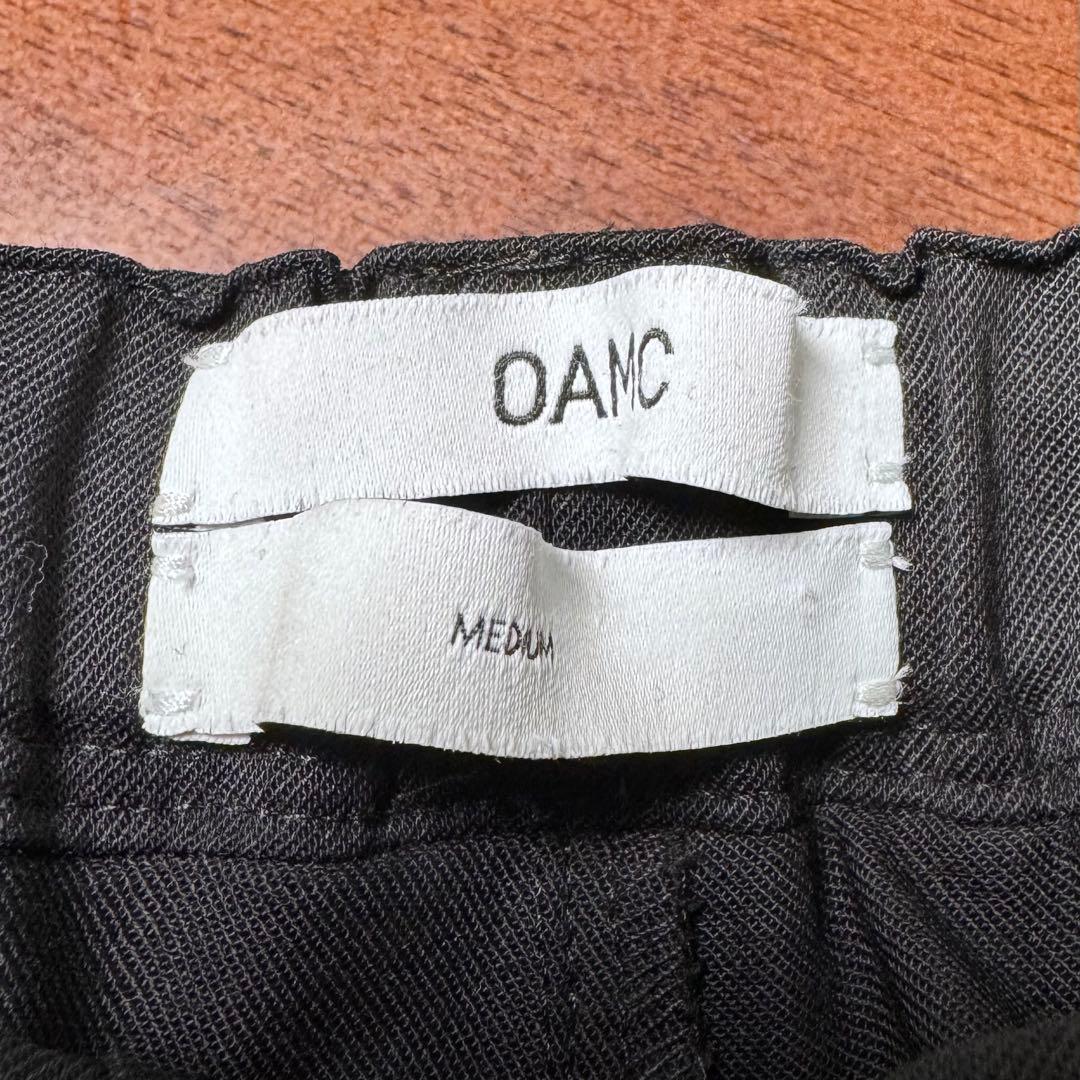 るーちゃん様OAMC ドローストリング クロップド パンツ M黒ロンハーマン