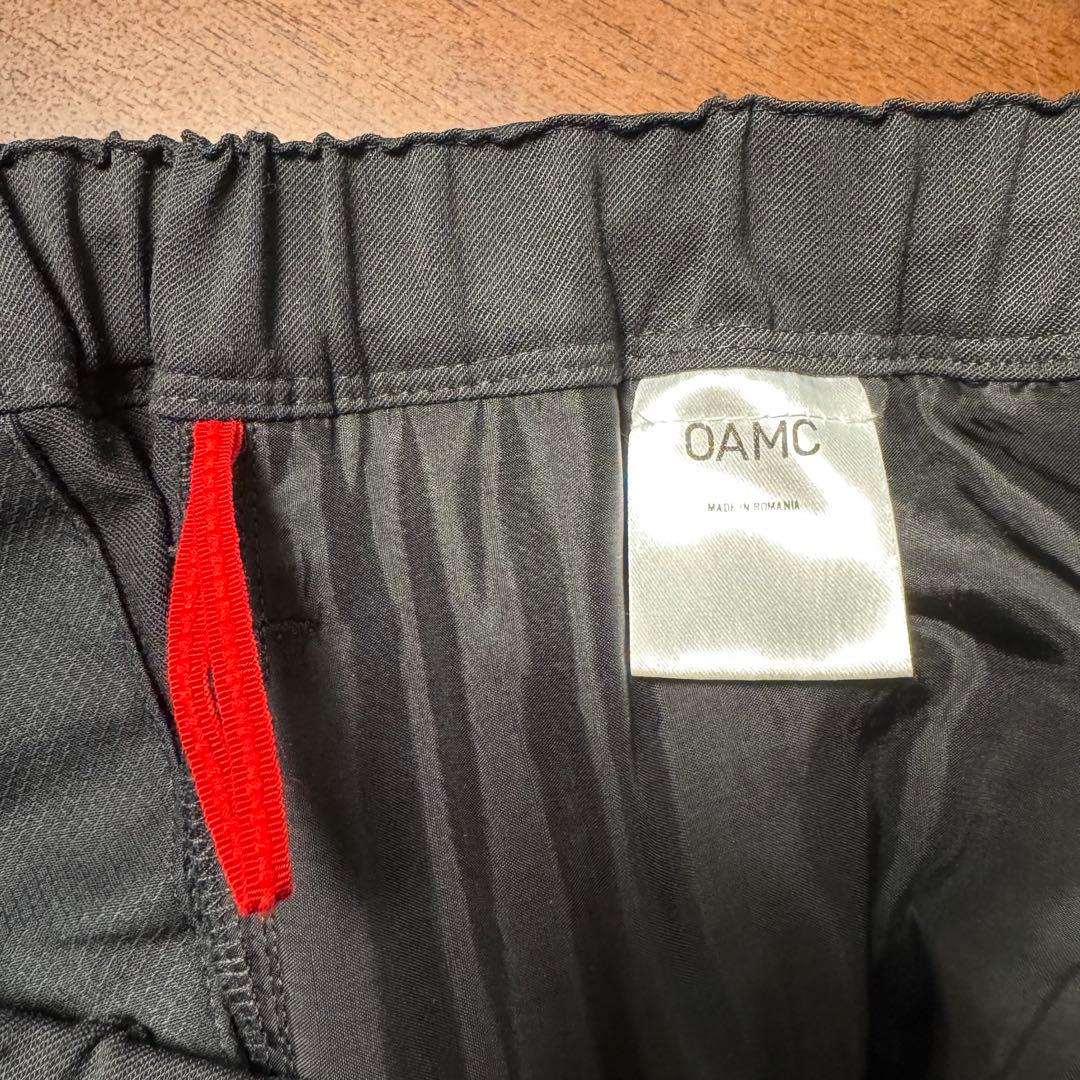 るーちゃん様OAMC ドローストリング クロップド パンツ M黒ロンハーマン