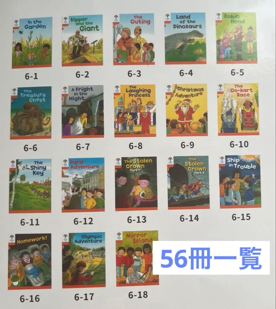 Oxford reading tree Stage6〜9のフルセット 基本56冊