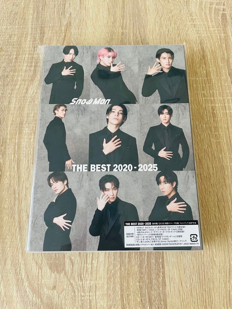  Man スノーマン　THE BEST 2020ー2025 3形態