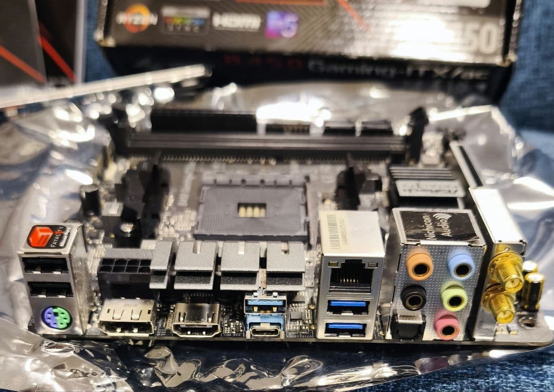 ASRock B450 Gaming-ITX/ac マザーボード