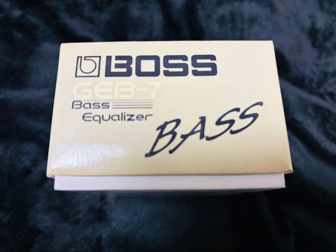 【元箱付き美品】BOSS GEB-7 Bass Equalizer