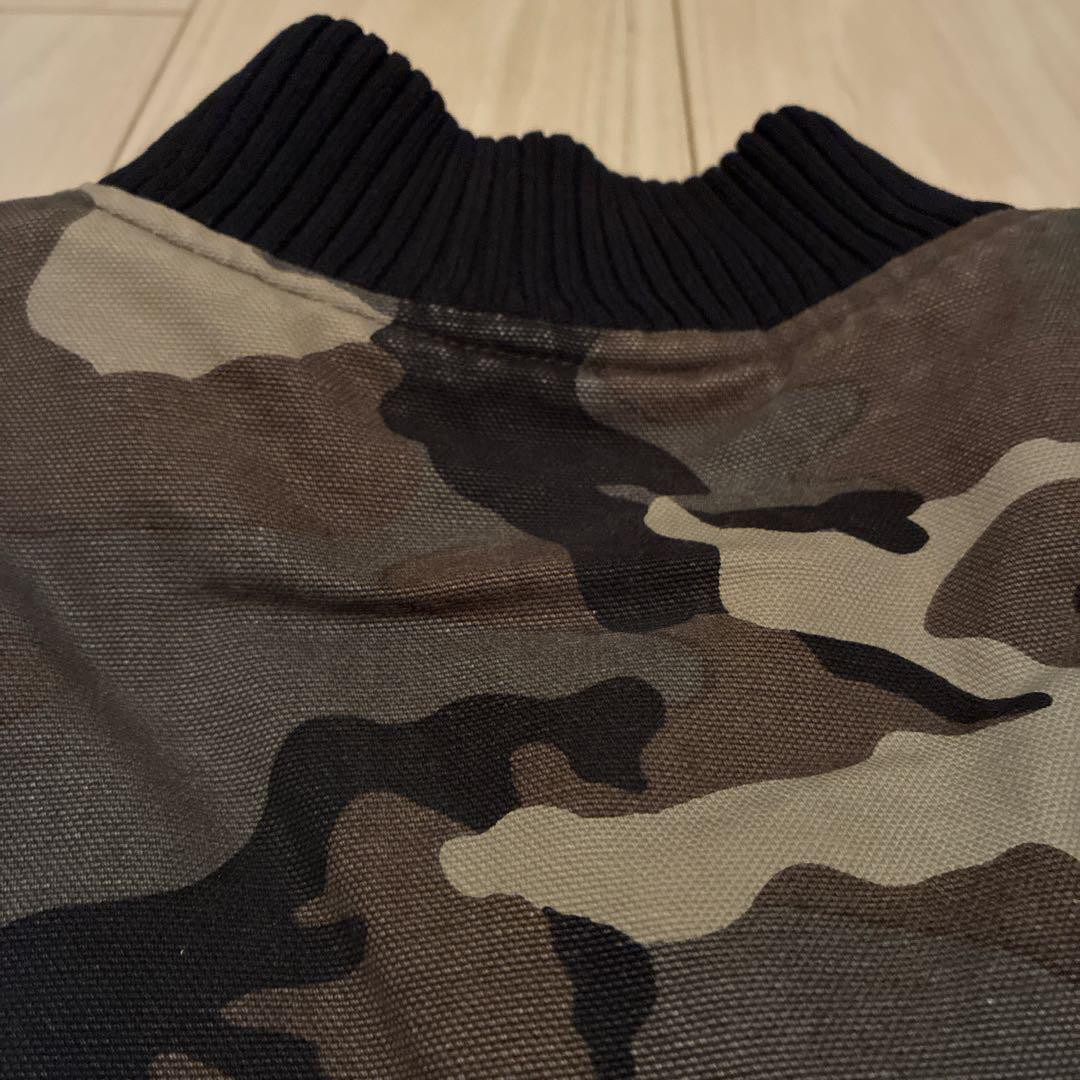 Carhartt カーハート カモフラ ボンバージャケット XL古着 y2k