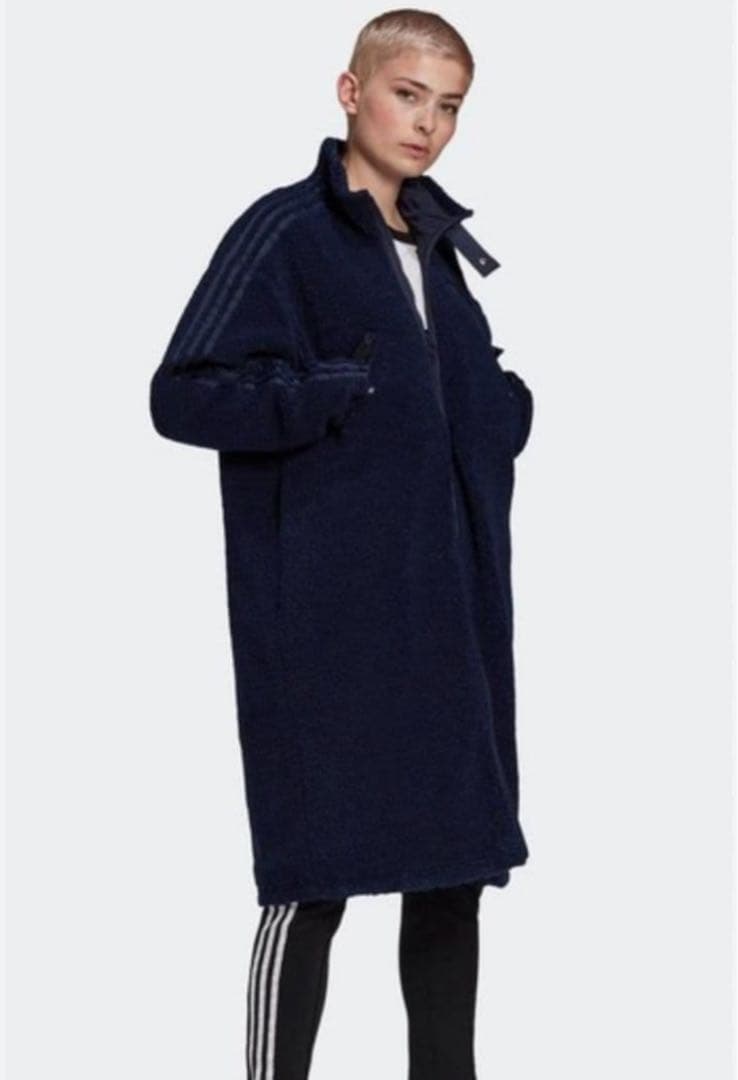 美品✨【価格 25,300円】adidas リバーシブル フリースジャケット