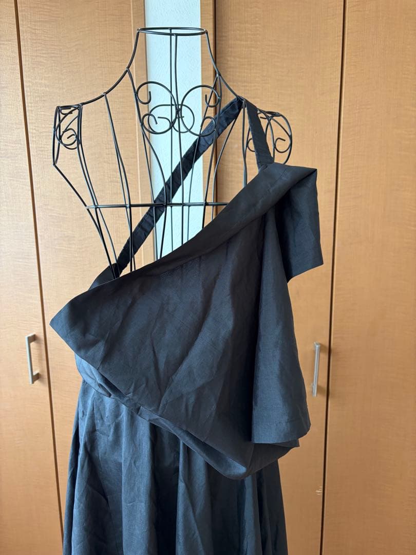 【COMME des GARÇONS】アシンメトリー 変形ロングスカート