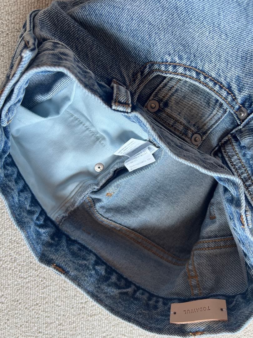 TODAYFUL Cary's Denim ブルー　サイズ26