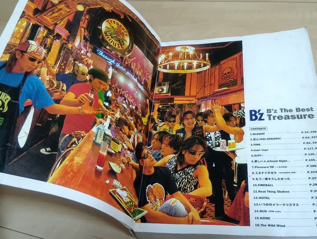 B'z 完全コピー楽譜集　バンドスコア2冊セット