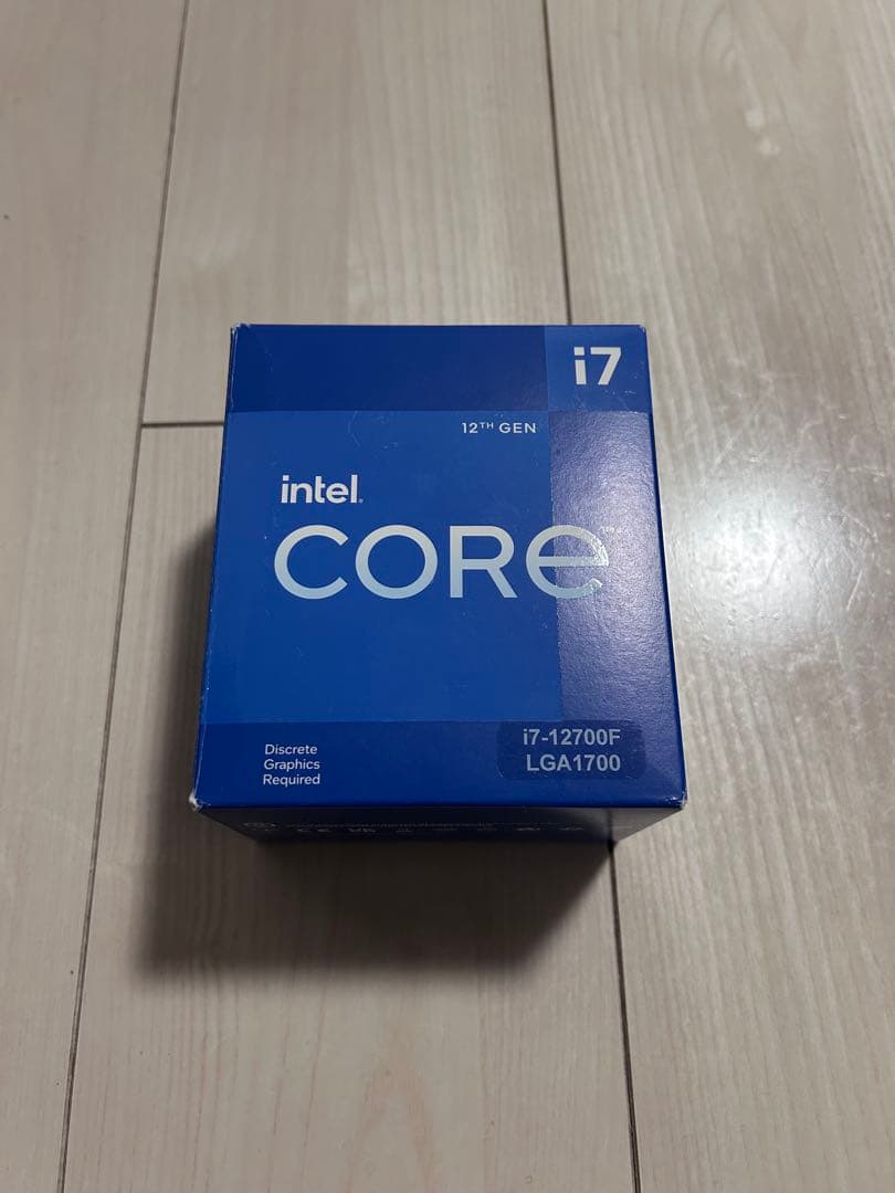 CPU Intel Core i7-12700F 12th Gen CPU