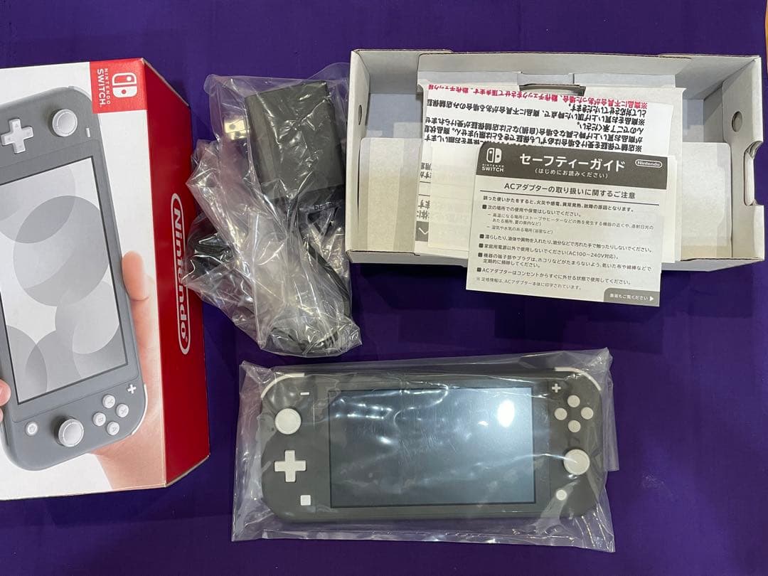Nintendo Switch Lite グレー 本体　美品