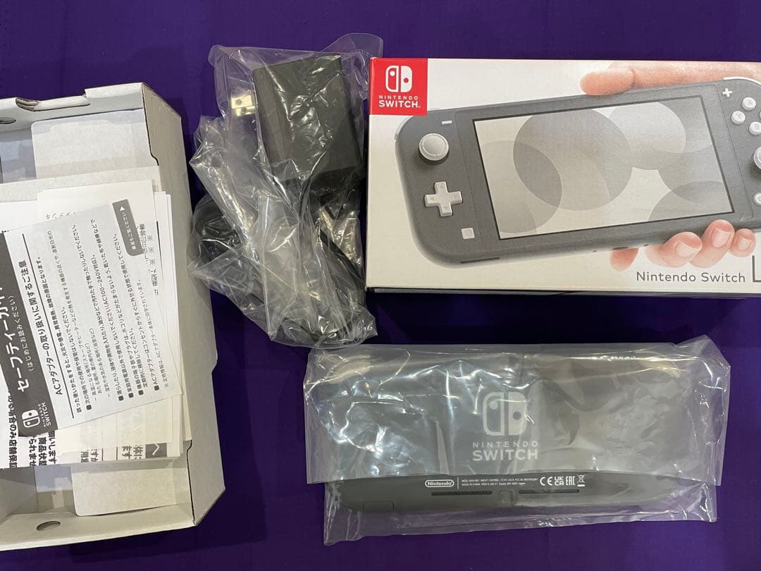 Nintendo Switch Lite グレー 本体　美品