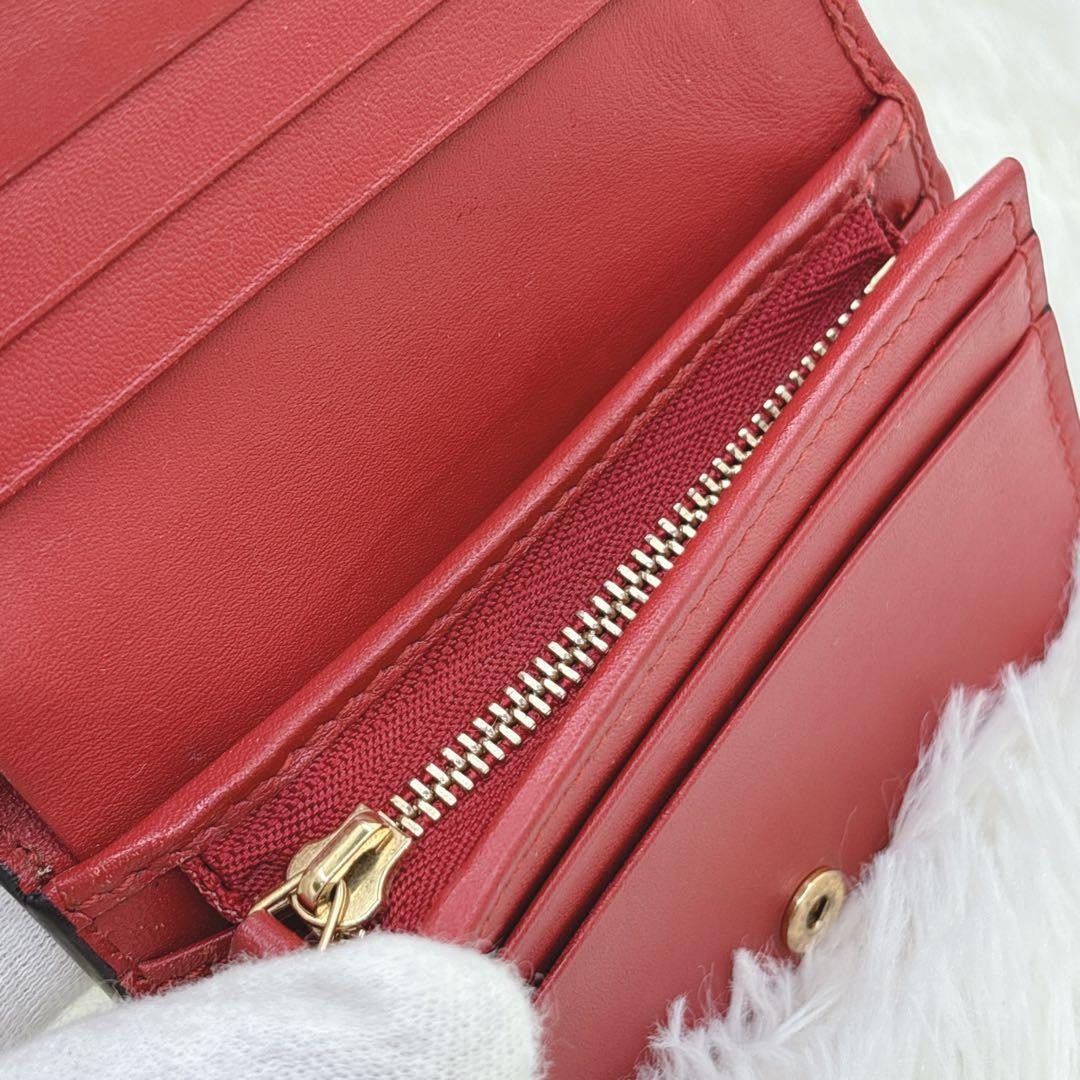 希少/美品✨GUCCI グッチ ミスティックキャット 折り財布 GGスプリーム