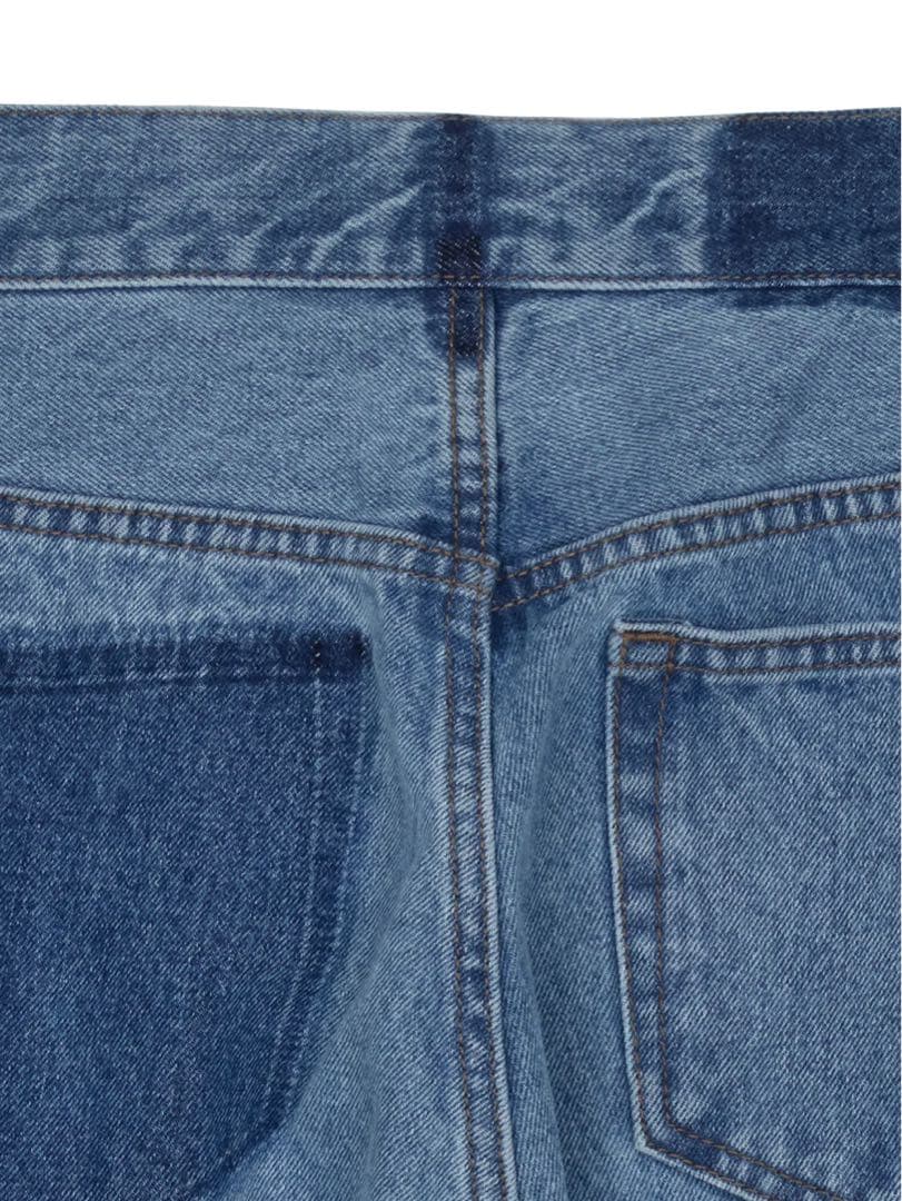 【Ameri 2025 S/S】WRAP DENIM WIDE PANTS