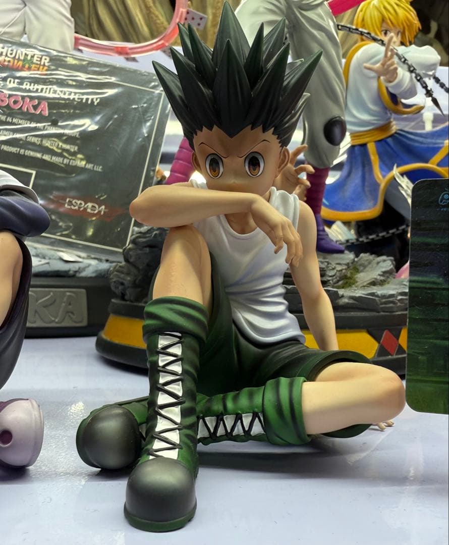 【ハンターハンター】 ガレージキットフィギュア キルア&ゴンセット まとめ売り