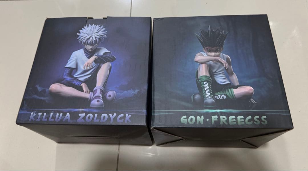 【ハンターハンター】 ガレージキットフィギュア キルア&ゴンセット まとめ売り